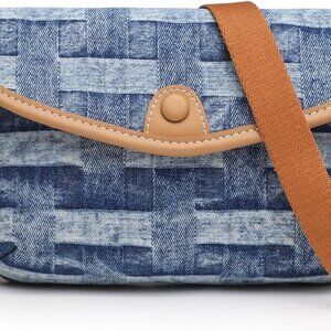 Small Jean Denim Crossbody Purses Bags for Women Crossbody Trendy Design Shoulde